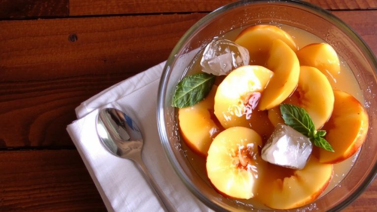 best frozen peaches dessert