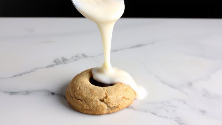 best icing for thumbprint cookies
