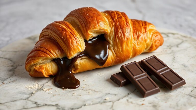 chocolate batons for croissants