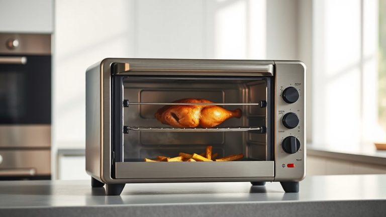 compact combo toaster air fryers