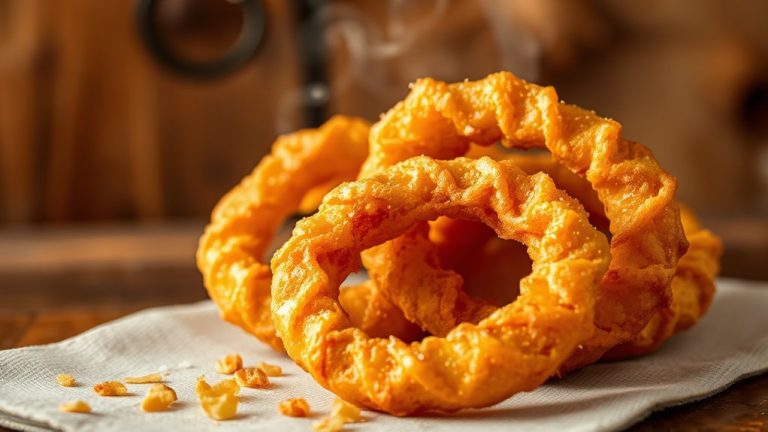 crispiest air fryer onion ring batter