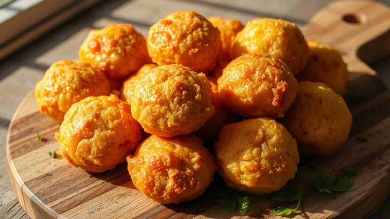 crunchy hush puppy delights