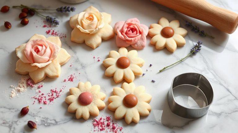 flower cookie cutters baking