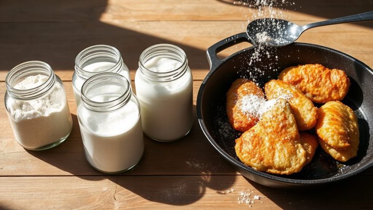 gluten free crispy fried flours