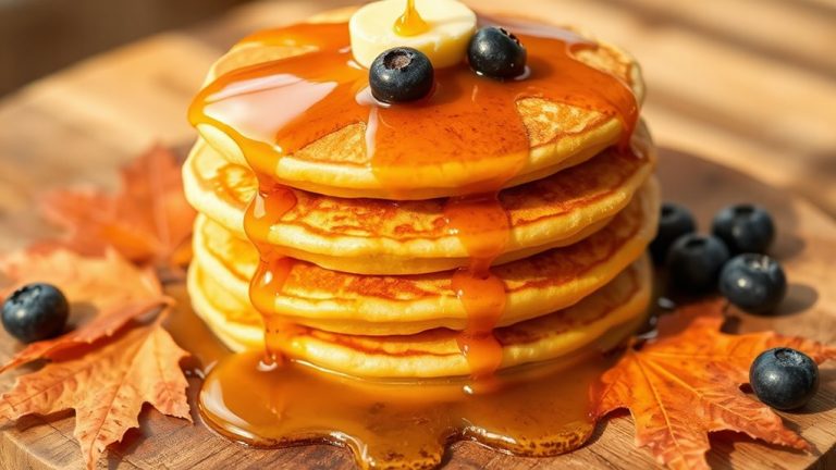 healthy pancake syrup delight