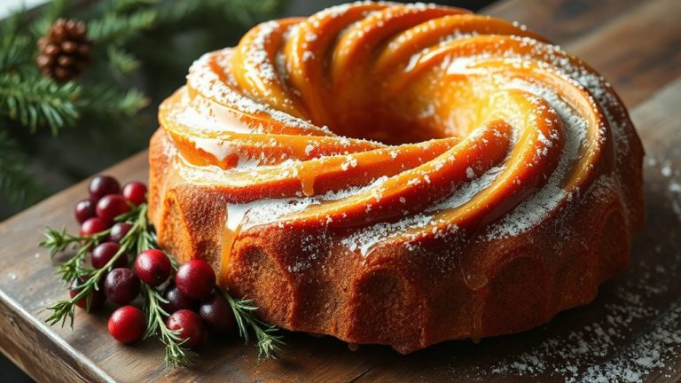 holiday christmas bundt cakes