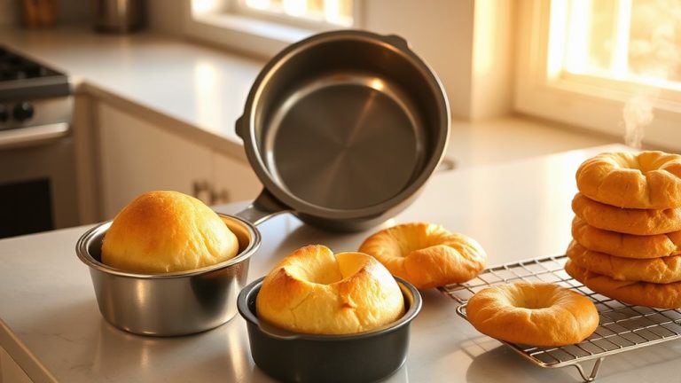 perfectly puffed breakfast pans