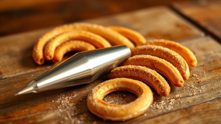 piping perfect churro swirls